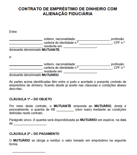 Comece a preencher o seu contrato de empréstimo com garantia de veículo Modelo de contrato de empréstimo com garantia de veículo 2025