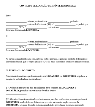 Comece a preencher o seu contrato de aluguel gratuitamente Modelo de contrato de aluguel 2025